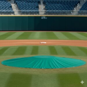 8oz Poly Green/White with Stakes