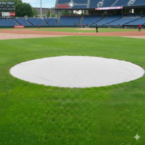 6oz Poly Silver/White with Stakes
