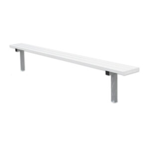 Player Bench - 15 ft. - In-Ground  (Powder Coated)