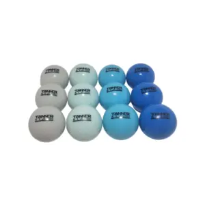 Tanner Tees Weighted Rubber Training Balls - 6-Pack