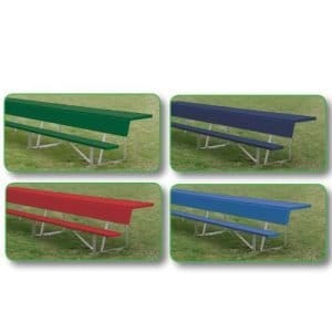 Powder Coated Player's Bench